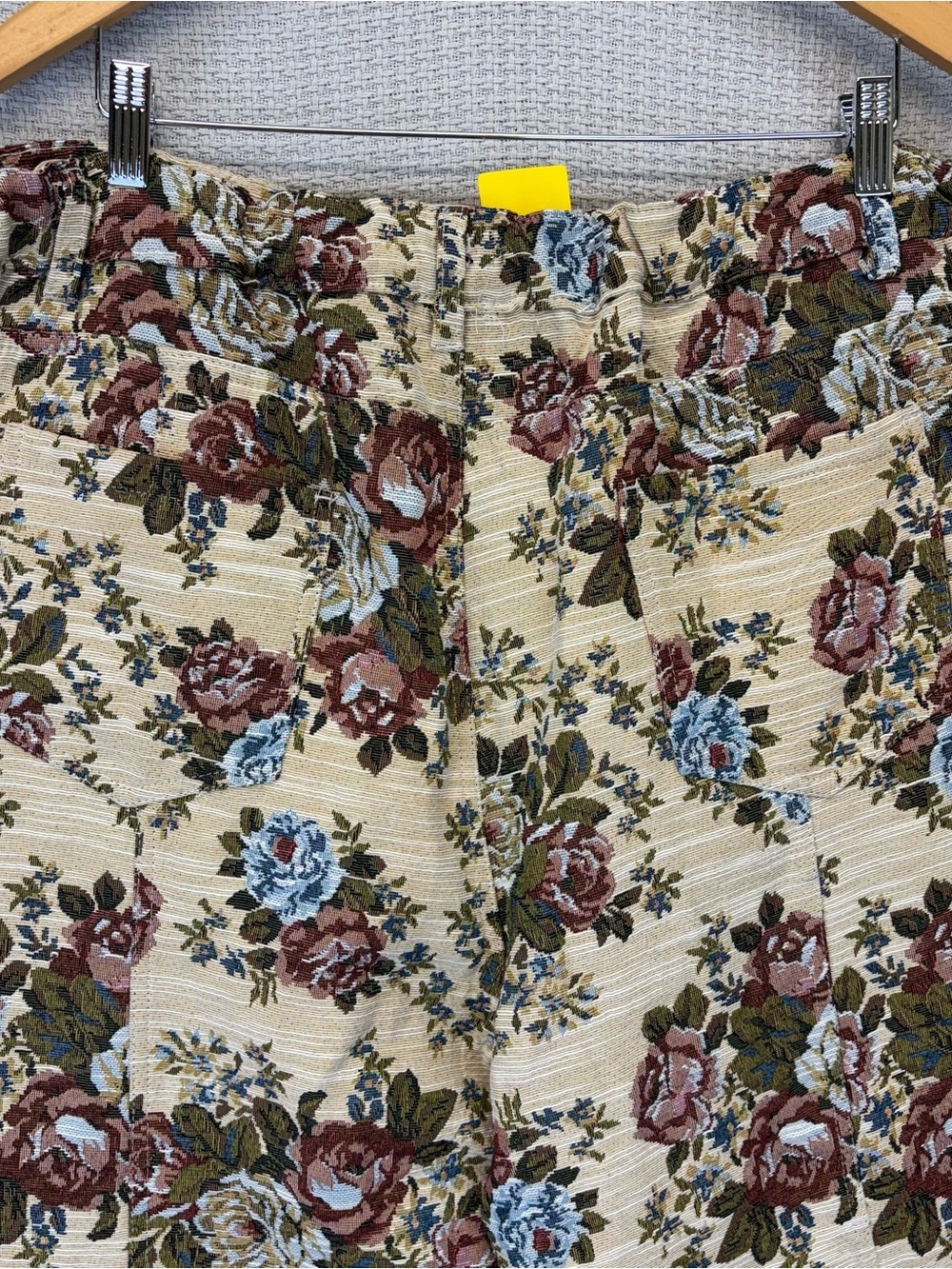 NWT Daisy Tapestry Women’s Wide Leg Pants 2X Floral Cargo Boho Baggy Festival - Picture 8 of 12